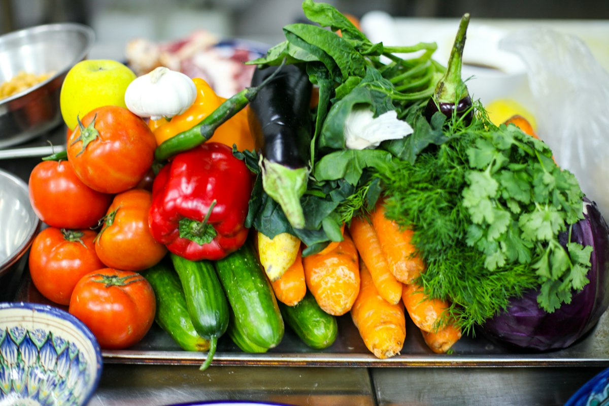 Fresh fruits and berries